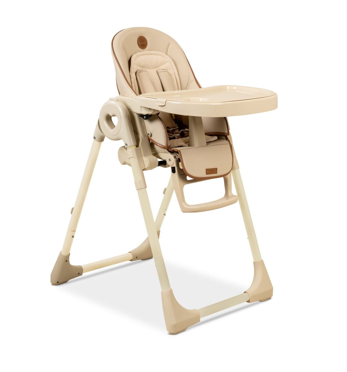 כסא אוכל בעל ריפוד דמוי עור דגם Woody Regular