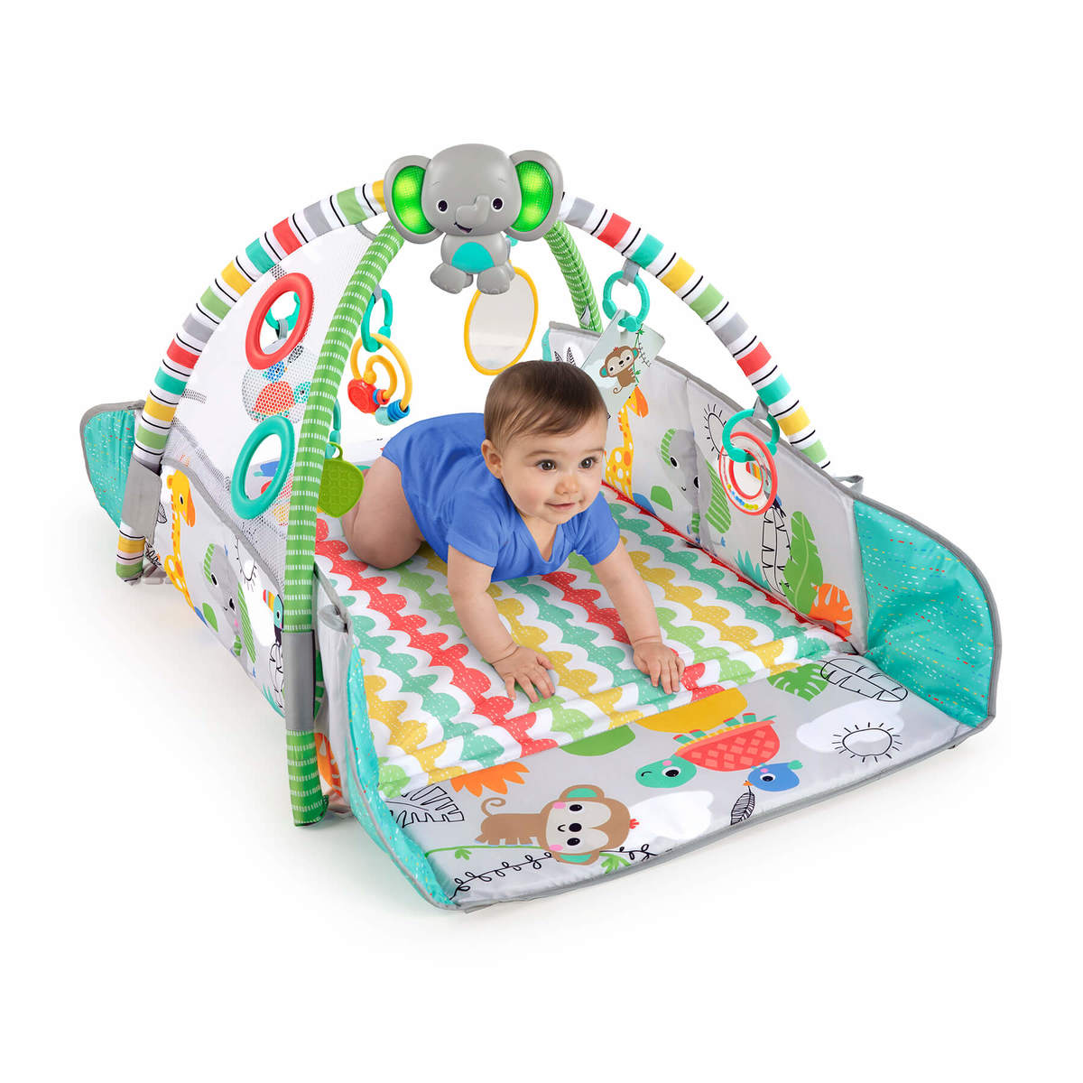 משחקיית  פעילות כדורים 5 ב 1 דגם Play Activity Gym & Ball Pit – Totally Tropical