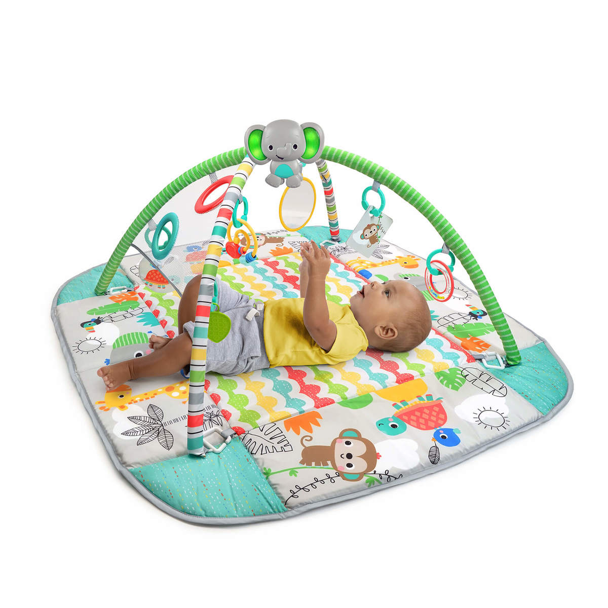 משחקיית  פעילות כדורים 5 ב 1 דגם Play Activity Gym & Ball Pit – Totally Tropical