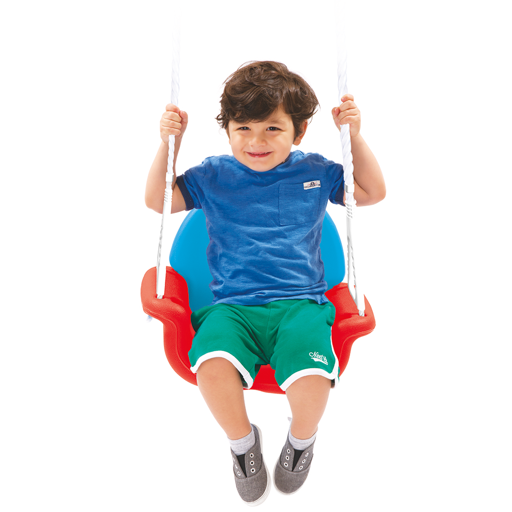 נדנדת לחצר לילדים בעלת 3 שלבים לתינוקות ופעוטות דגם Swing 3in1