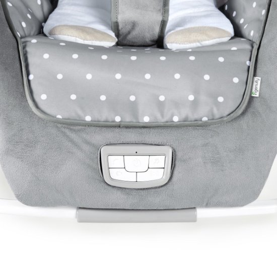 טרמפולינה רוטטת ומתכננת דגם Infant to Toddler Rocker and Baby Bouncer Seat Cuddle Lamb