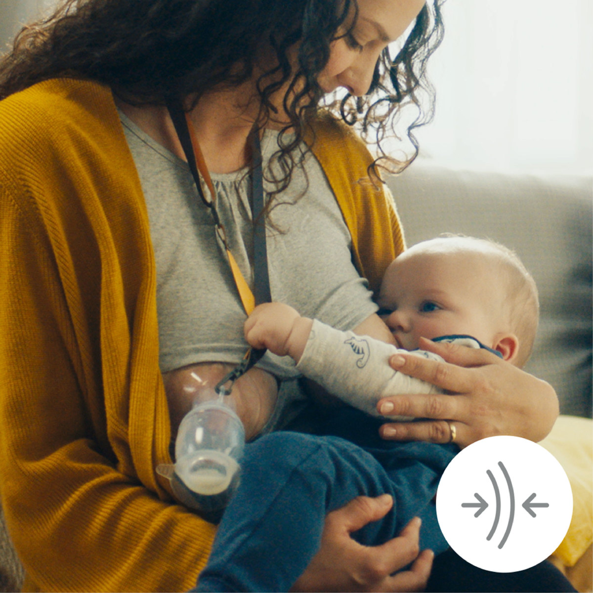 אספן חלב מסילקון דגם Breast Milk Silicone Cup