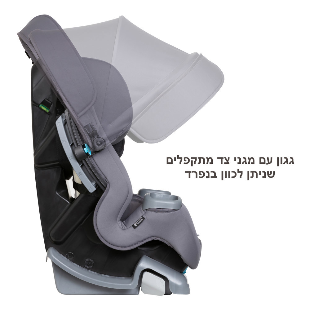 כסא בטיחות משולב בוסטר 4ב1 דגם Cover Me