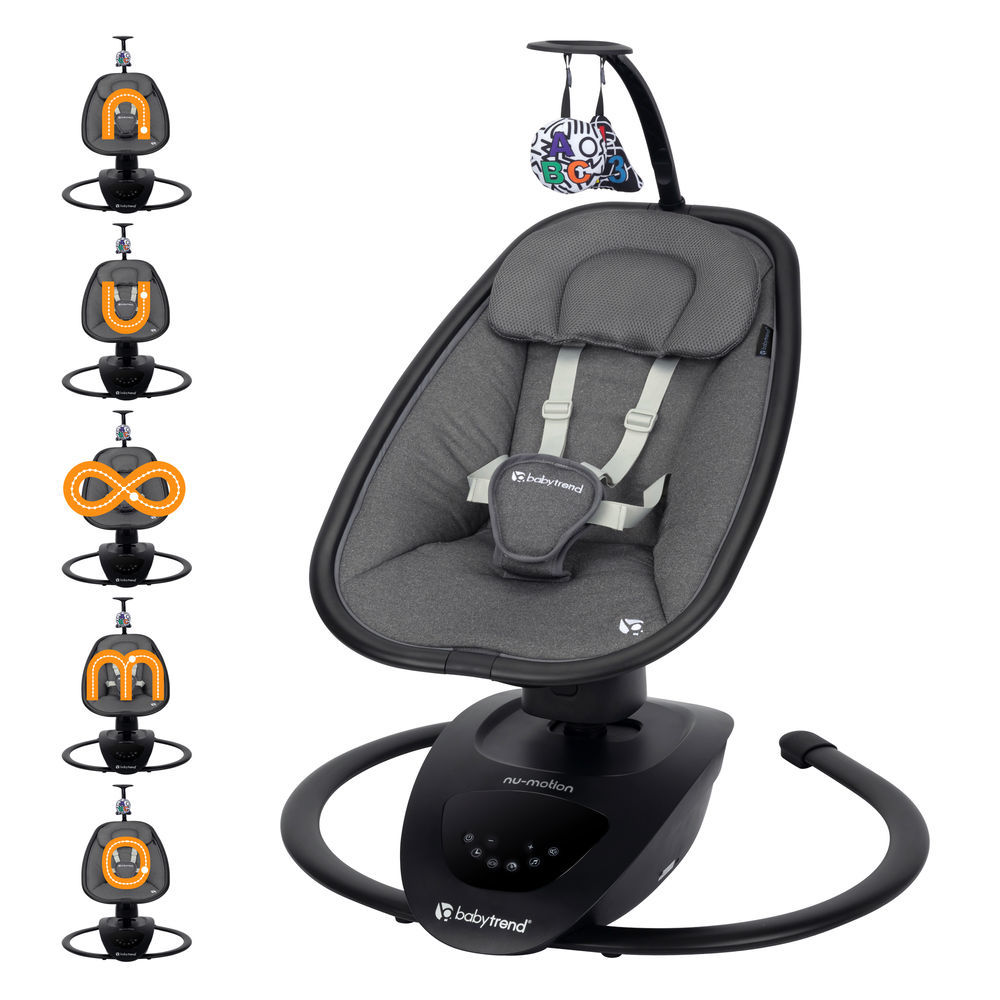 טרמפולינה חשמלית לתינוק עם מסך דגם Nu-Motion Infinity Swing