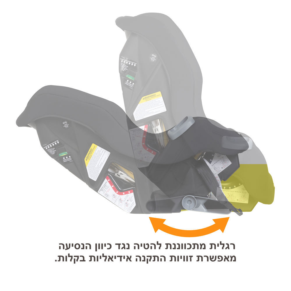 כסא בטיחות דו כיווני דגם Trooper