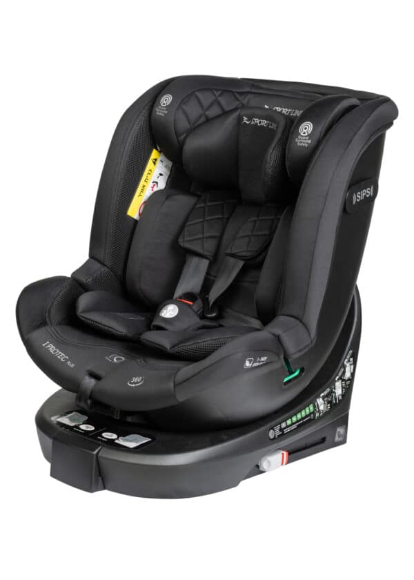 כסא בטיחות מסתובב מלידה עד 36 קילוגרם דגם i-Protec Plus