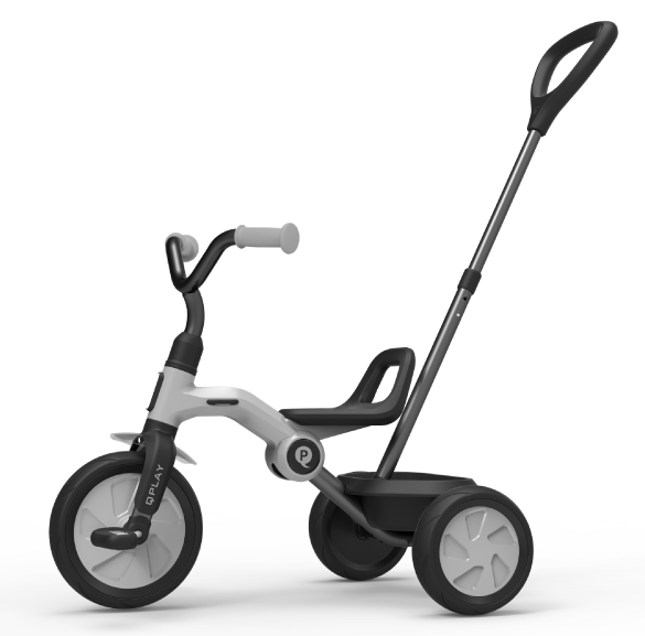 תלת אופן מתקפל בעל מוט דחיפה דגם Ant Plus