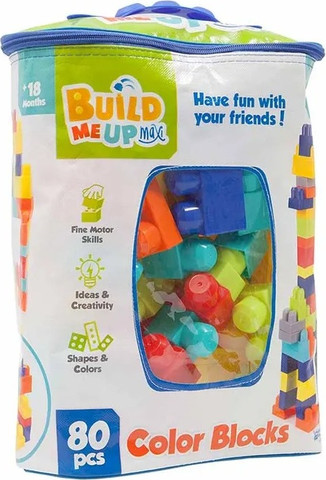 שק 80 לבני הרכבה דגם Build Me Up