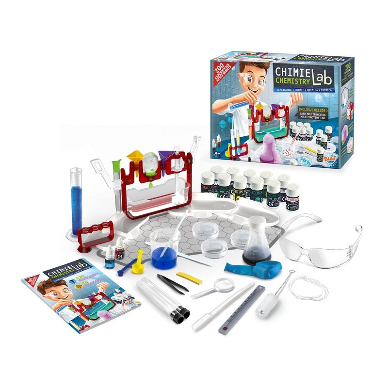 מעבדת כימיה 200 ניסויים דגם Chimie Chemistry Lab