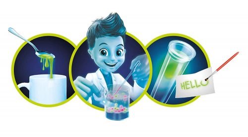 ערכה מדעית לצבעים זוהרים בחושך דגם Fluo&Glow