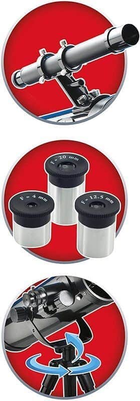 טלסקופ מתקדם 50 פעילויות דגם Telescope 50 Activities