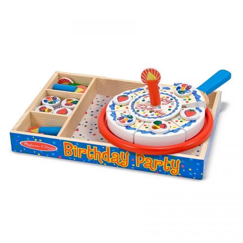 ערכה מעץ להכנת עוגת יום הולדת דגם Birthday Cake