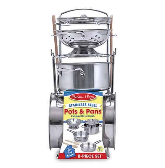 ערכת סירים ומחבתות מנירוסטה דגם Stainless Steel Pots & Pans
