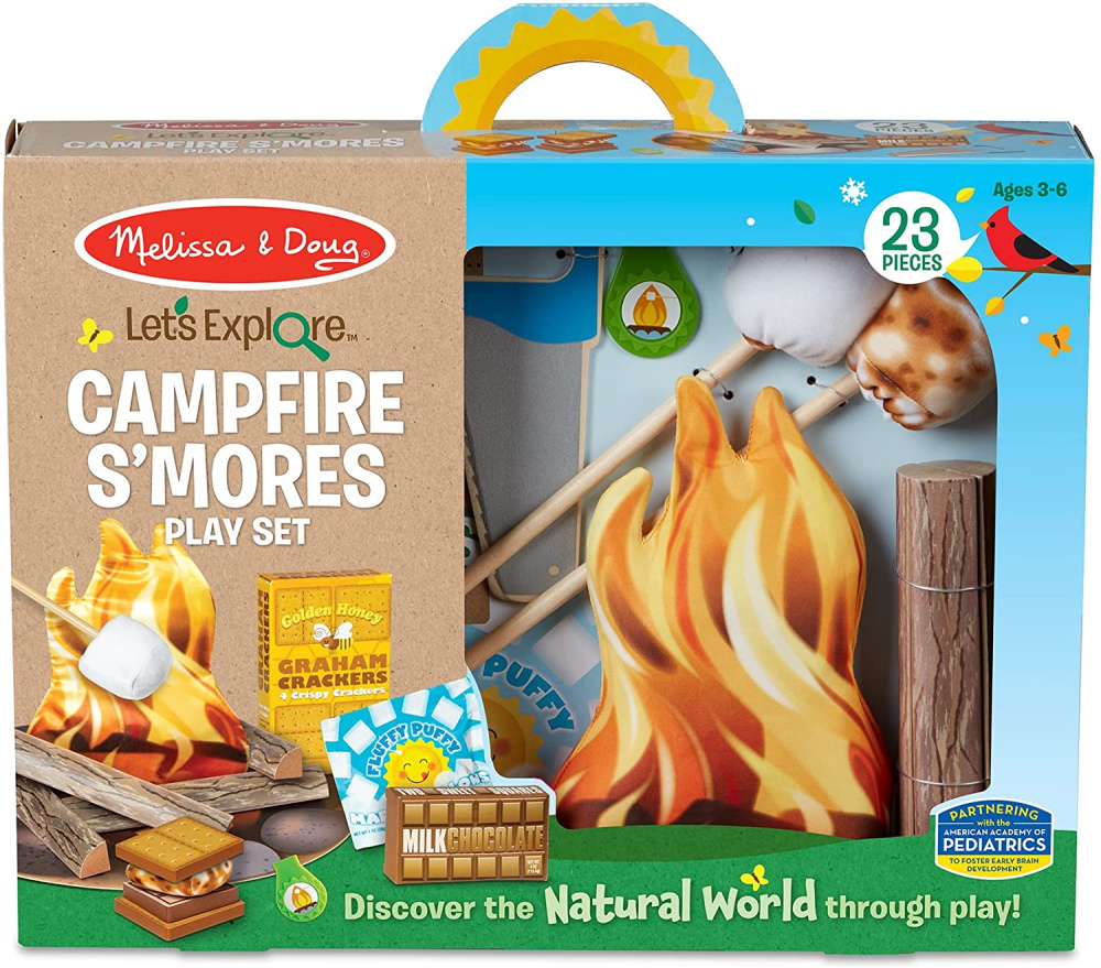 ערכת בואו לחקור מדורה דגם Campfire S’mores Play Set