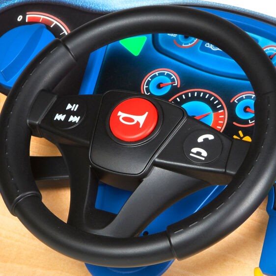 דמוי הגה לילדים דגם Vroom Zoom Interactive Dashboard