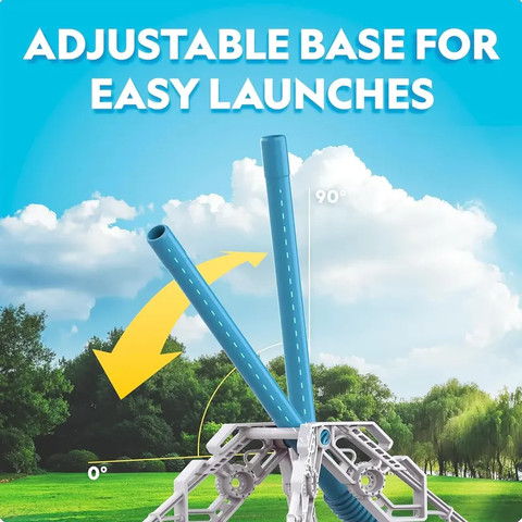 משגר רקטות זוהרות בחושך דגם Air Rockets