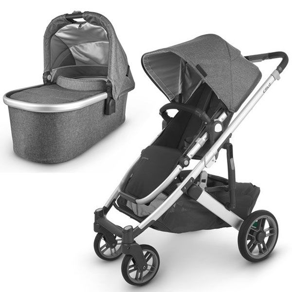 עגלה משולבת כולל אמבטיה וטיולון דגם Cruz V2