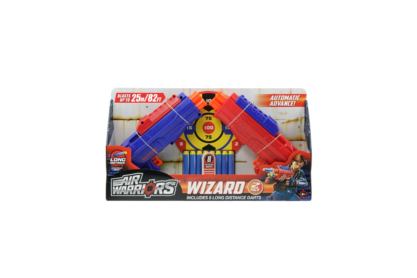 זוג אקדחים דגם Wizard