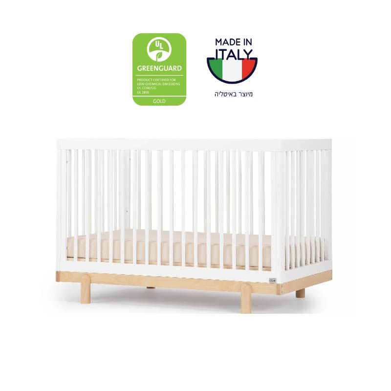 מיטת תינוק 4ב1 דגם רוז