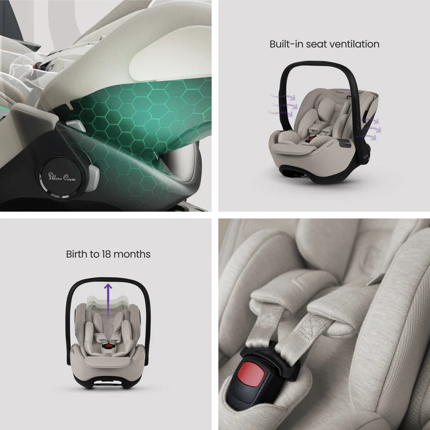 סלקל נשכב מלידה ועד 18 חודשים דגם Glider Plus 360