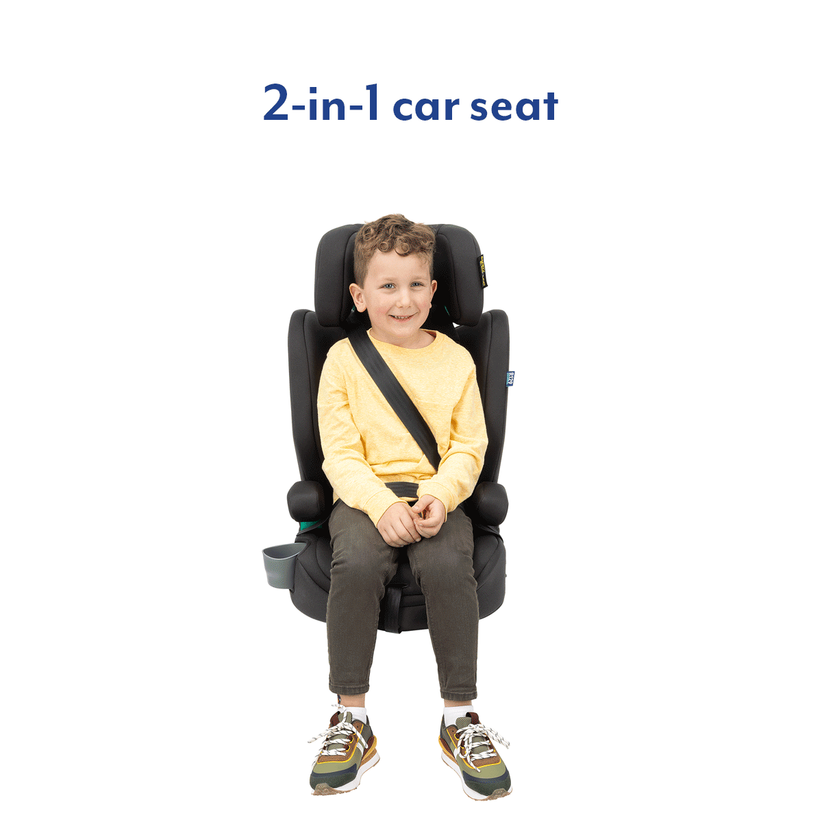 בוסטר רצועות 2ב1 לרכב בתקינה חדשה דגם Eldura R129