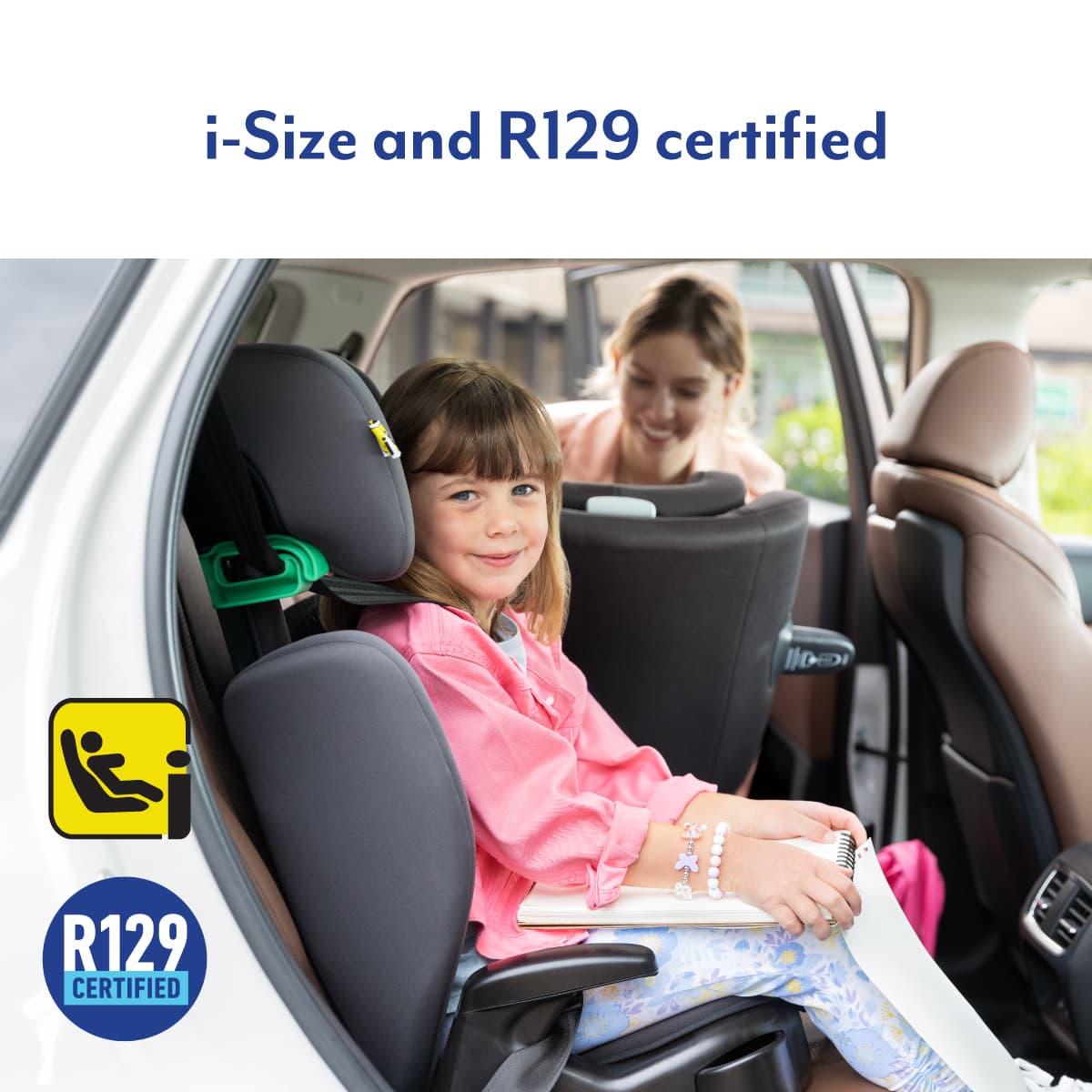 בוסטר לרכב בתקינה חדשה דגם Junior Maxi R129