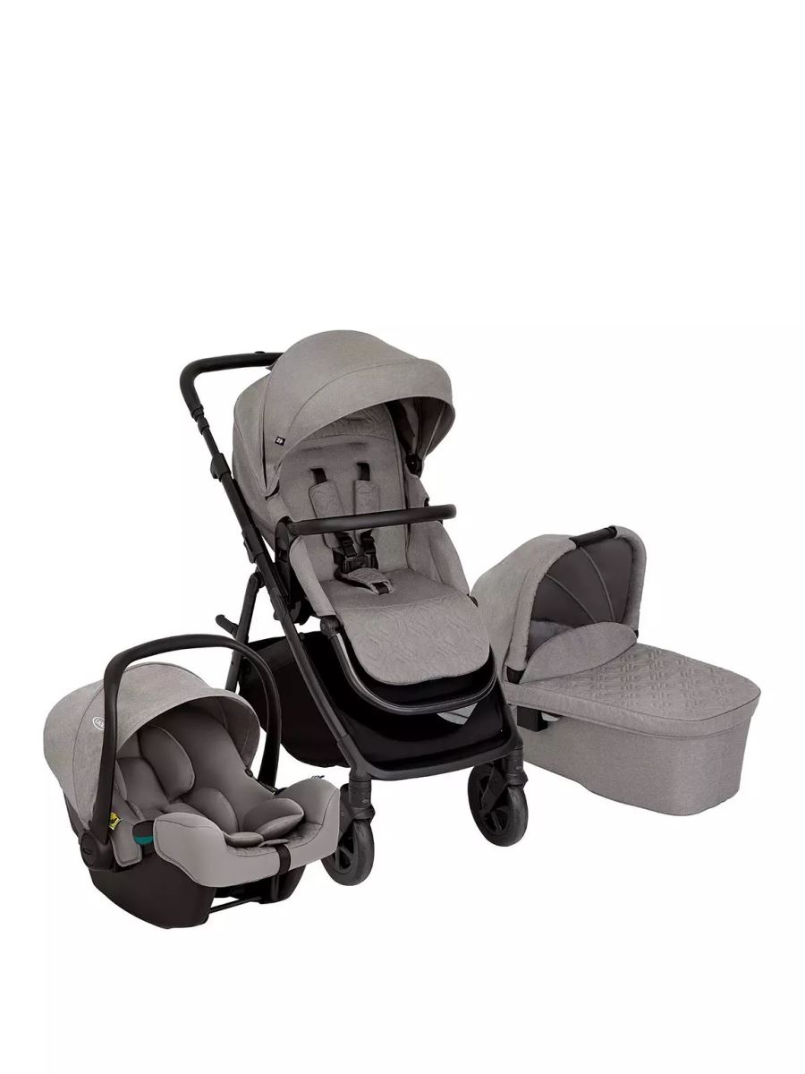 עגלה משולבת כולל אמבטיה, טיולון וסלקל דגם Near2Me DLX Trio