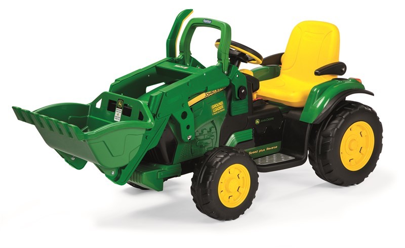 טרקטור ג’ון דיר כולל כף ממונע 12V דגם Loader Peg Perego Tractor