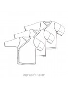 מארז שלישיית רגליות + חזיות שרוול ארוך עם כפפה