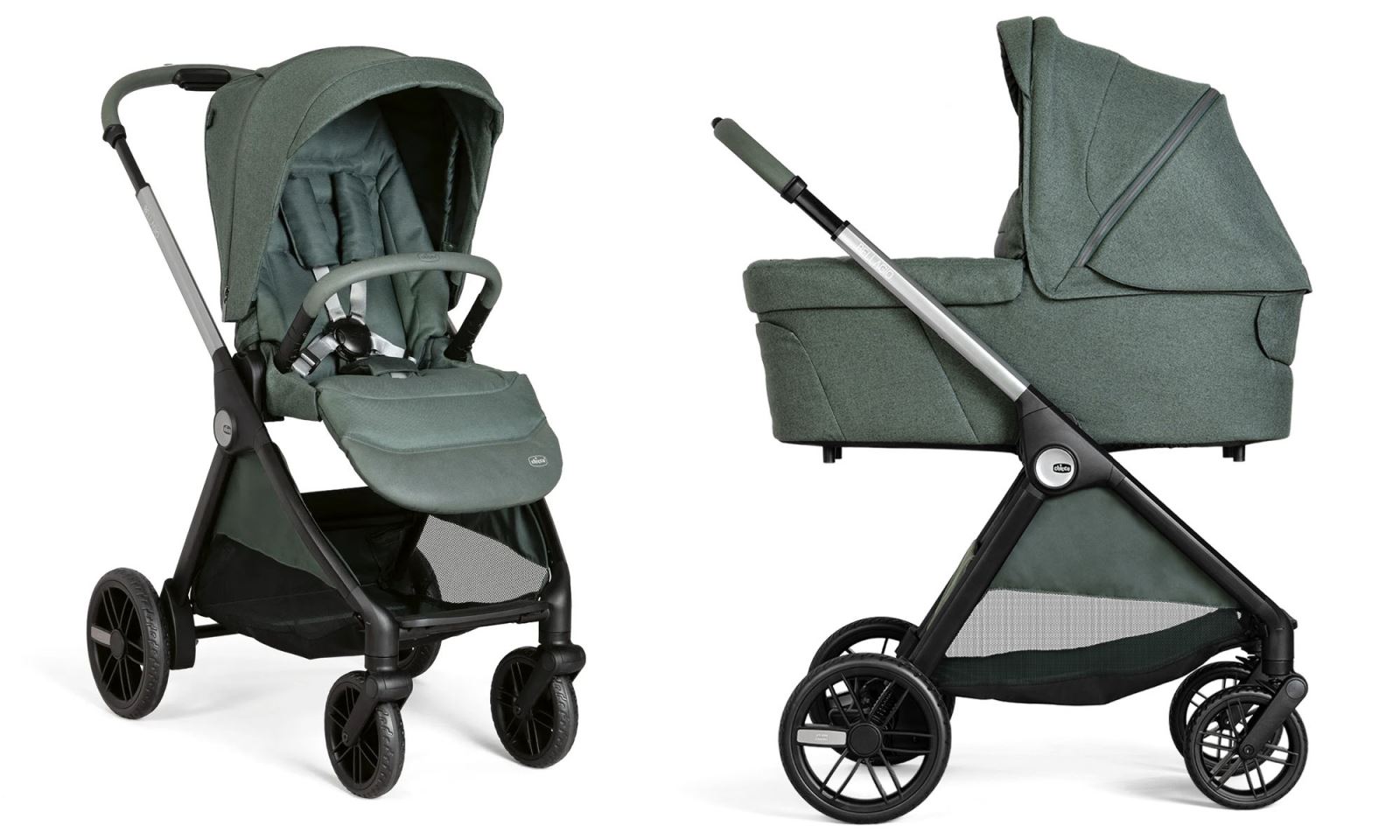 עגלת תינוק משולבת כולל אמבטיה וטיולון דגם Bellagio