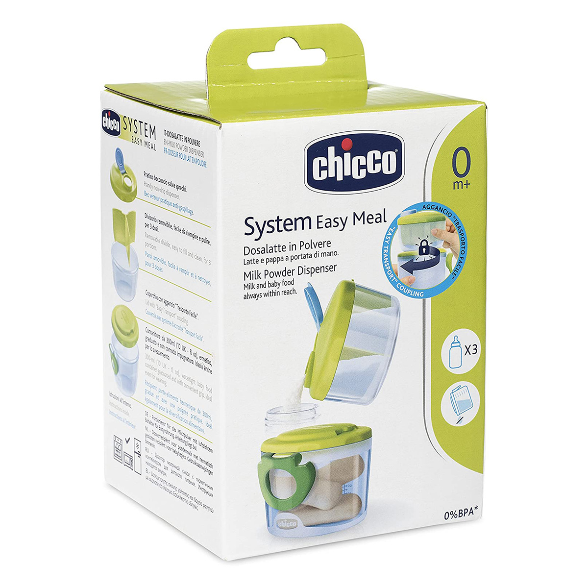 מחלק מנות 2ב1 דגם Milk Powder Dispenser System