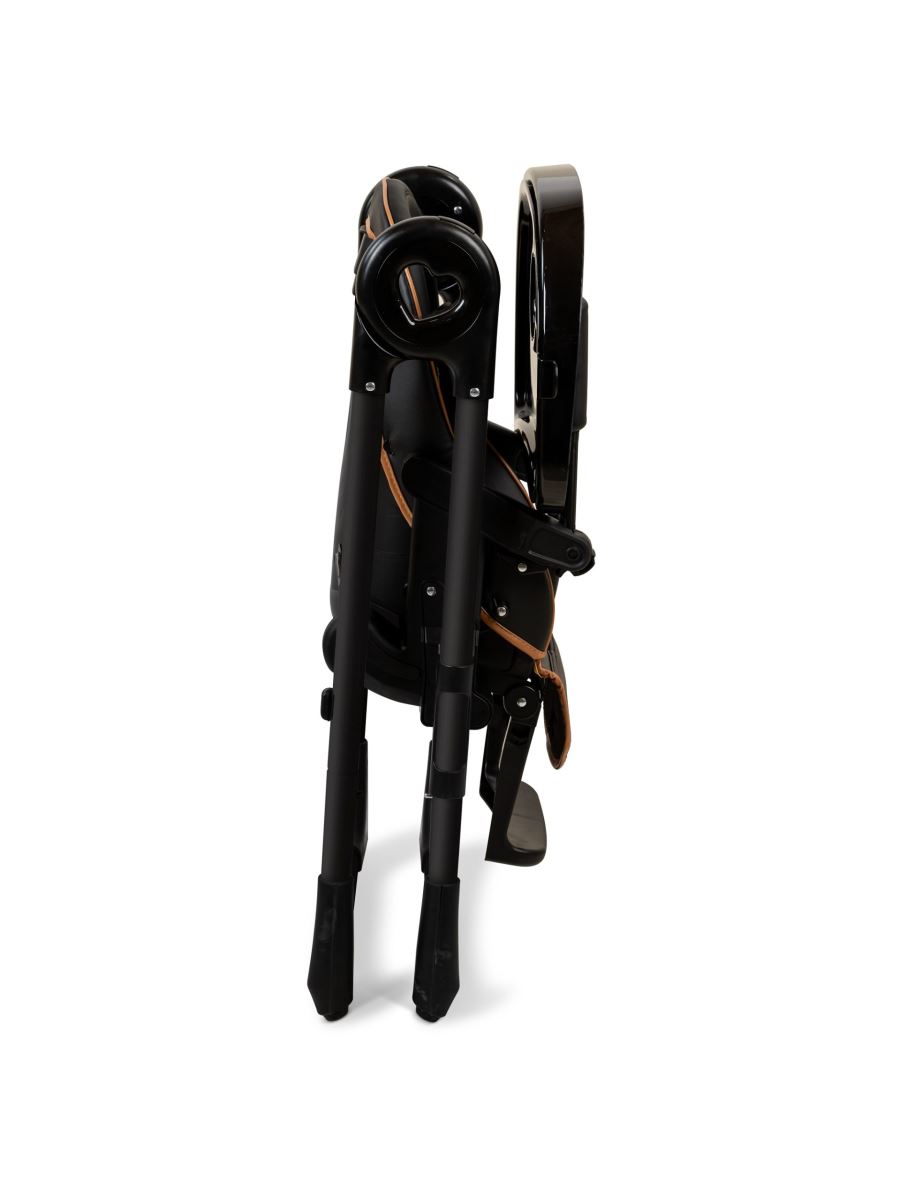 כסא אוכל בעל ריפוד דמוי עור דגם Woody Regular